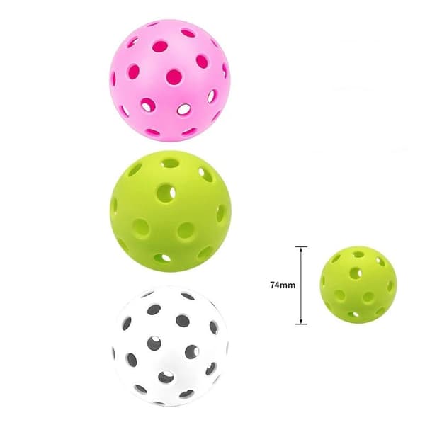 3 STK Golfballer Trening Velg Hullball Hvit Blå Gul Ora A4