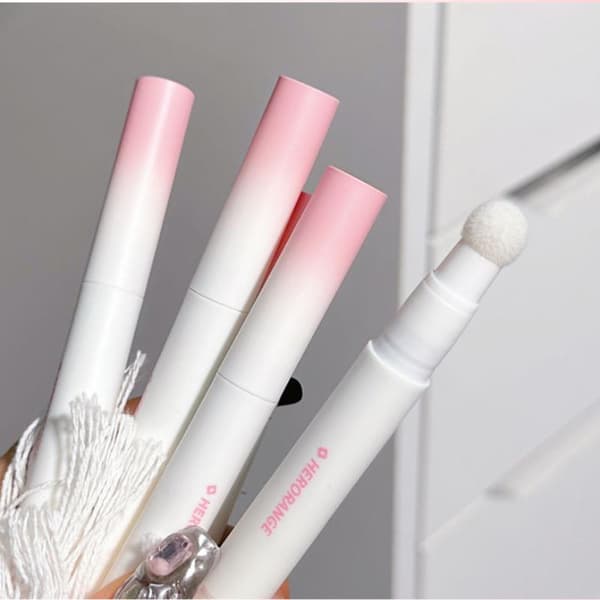 Fløyel Lip Glaze Flytende Leppestift Luftpute Matt Leppeglasur Mo A3