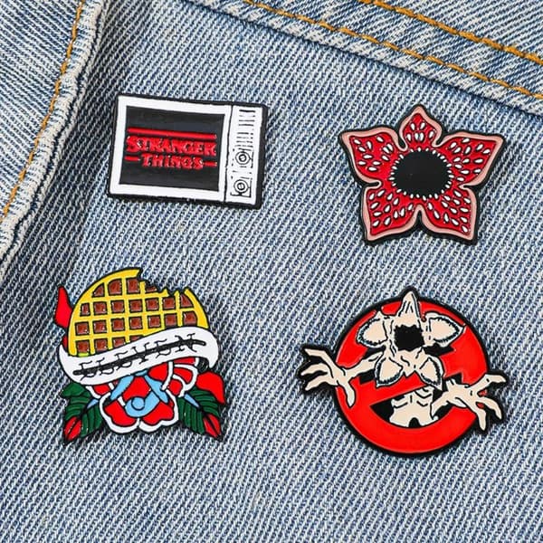 1 stk. e King Cannibal Flower Emaljestifter Kvindebrocher Mænd La A2