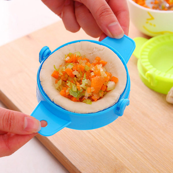 1 Stk Plast Dumpling Molds Jiaozi Maker Dough Press Dumpling Pi Green