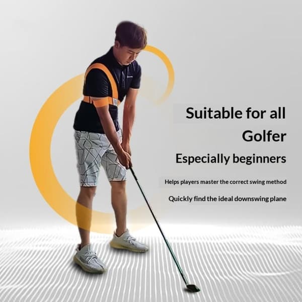 Golf Swing Training Aid Golf Swing Trainer Golf Swing Strap For Blue