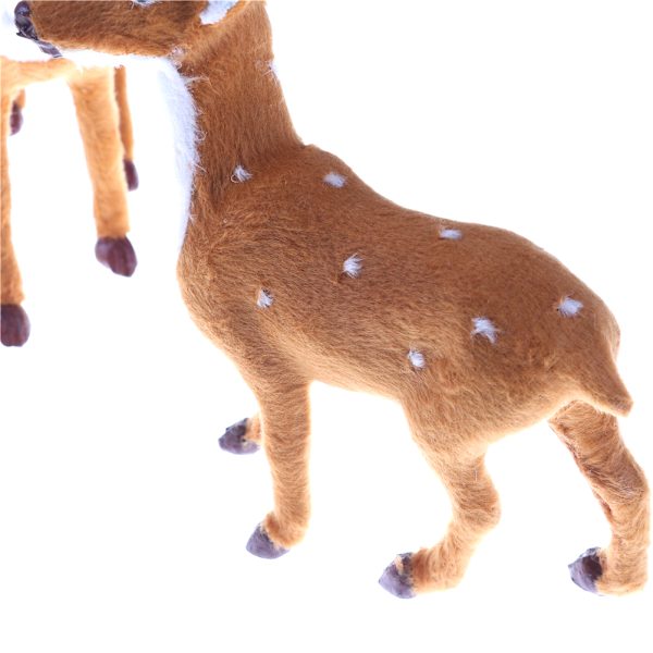 Jul Simulering Plys Rensdyr Xmas Elg Plys LEGETØJ nytår 25cm