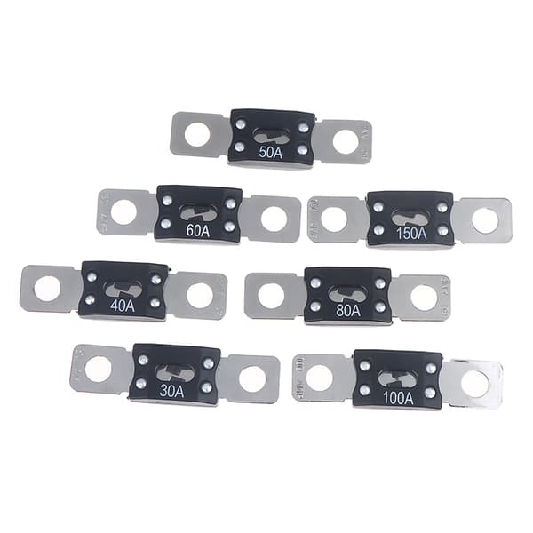 1/3 stk ANM Bolt-On Sikring 30A 40A 50A 60A 80A 100A 150A 200A 250A 3pcs 80A