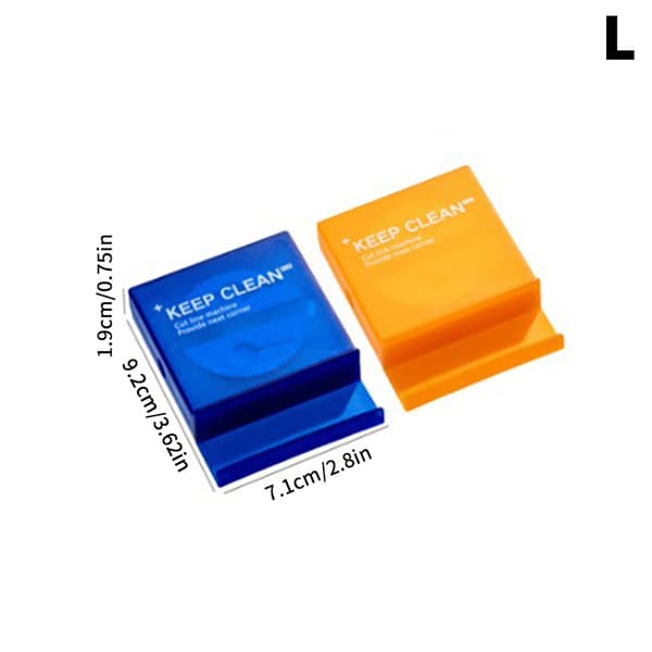 Bærbar Firkantet Kabelorganisator Ledningsstyring USB-kabelopruller Set L