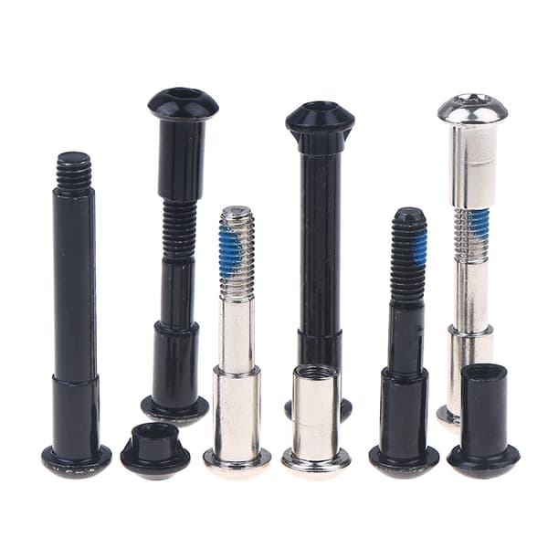 1/5 stk. foldbar krogbolt til M365 elektrisk løbehjul Ac 02 1pc