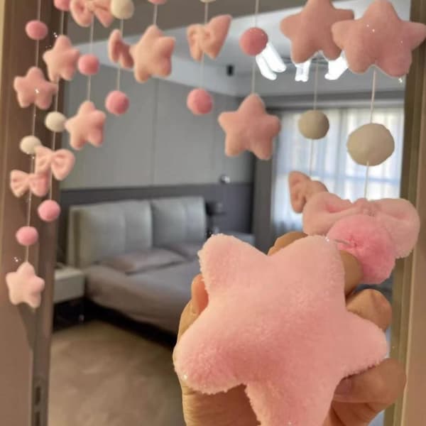 e Knot Dörrgardin Rumsavdelare Sovrum Burspråk Rum N Pink
