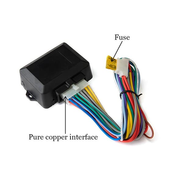12V Universal Automatisk Vinduskontroll Black