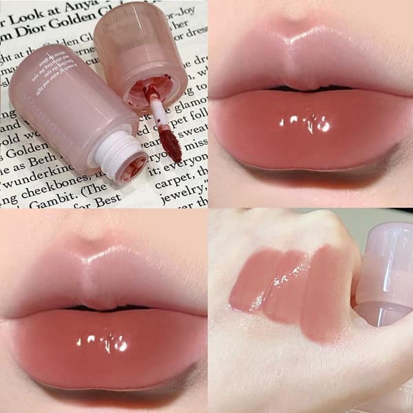 Speil Lip Glaze Vanntett Leppestift Vannglass Lip Gloss Lang A5