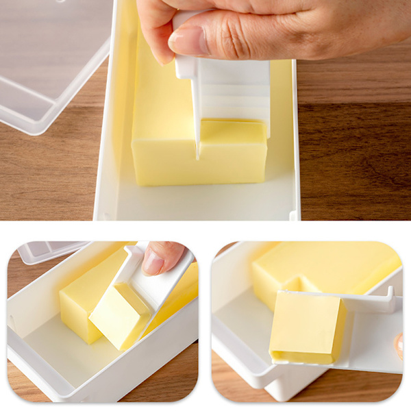 Japan Butter Box ting Organizer med låg ostekonserveringsboks