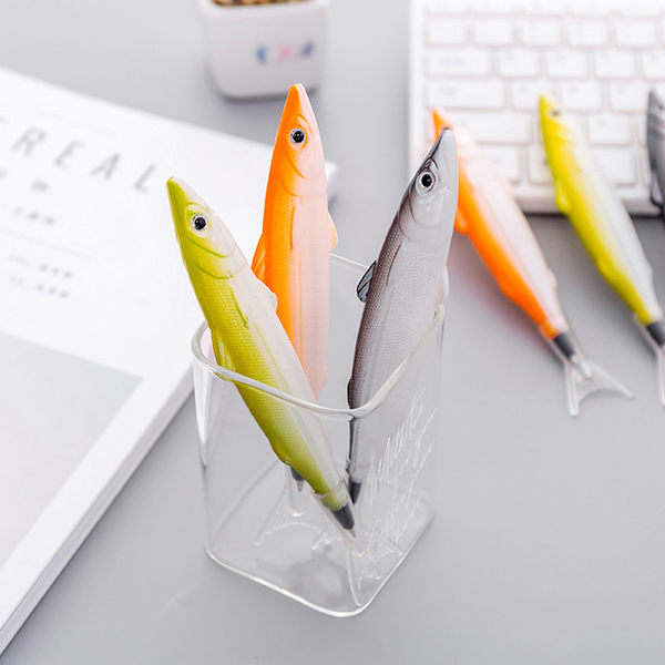 Ocean Fish Kulspetspenna 0,5 mm och Creative Funny Stationery Scho A2