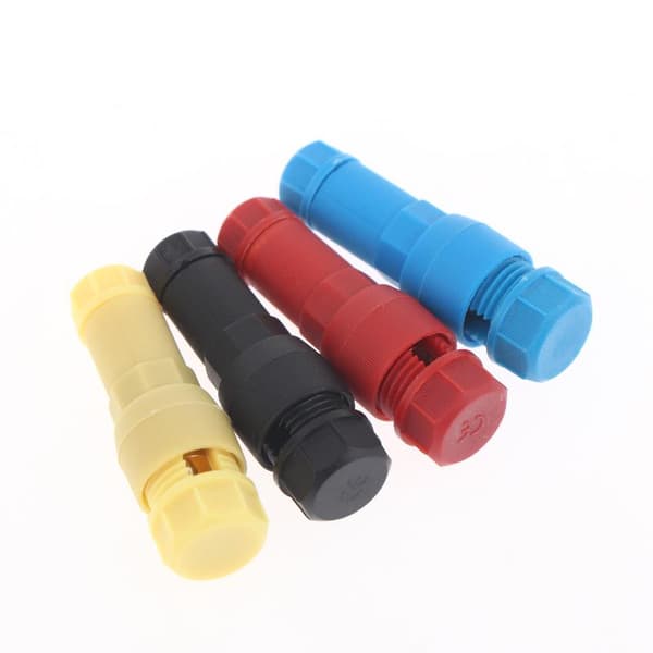 5/10 stk. landskabslyskabelstik T-formet ledningsforbindelse Blue 5pcs