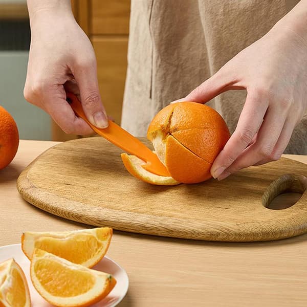 1/3/5 stk Multifunksjonell appelsinskreller Enkel sitronskreller Grapefrukt A5