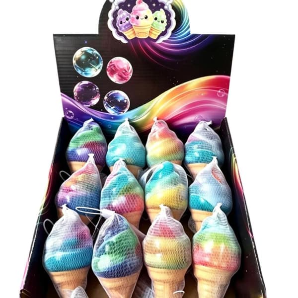 Iskremkjeks Sakte Rebound Dessert Sensorisk Fidget Leketøy Sommer 1pc random