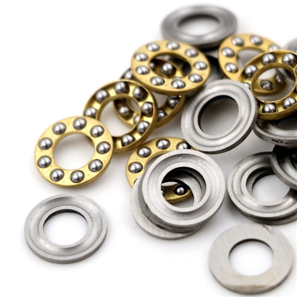 10 st Modell F8-16M 8x16x5mm Miniatyr Axial Metallkullagring B