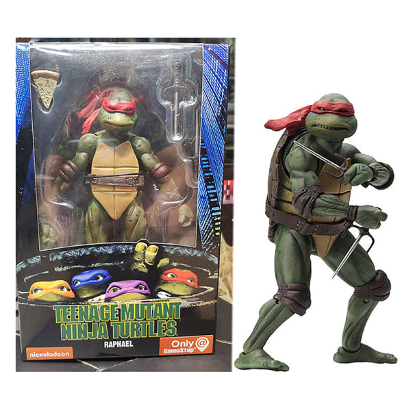 Turtle Anime Figur Action Figur Statue Action Figur Bir Orange