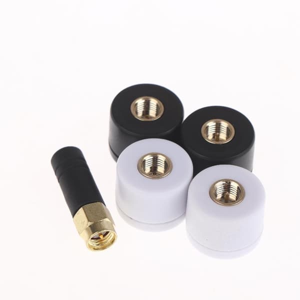 1/2 stk 2.4G Antenne Zigbee Mini Stick Smart Home Bluetooth Rout 433MHZ Black SMA X1