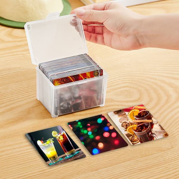 Transparent Idol Case Kpop Albums Small Card Coll Clear