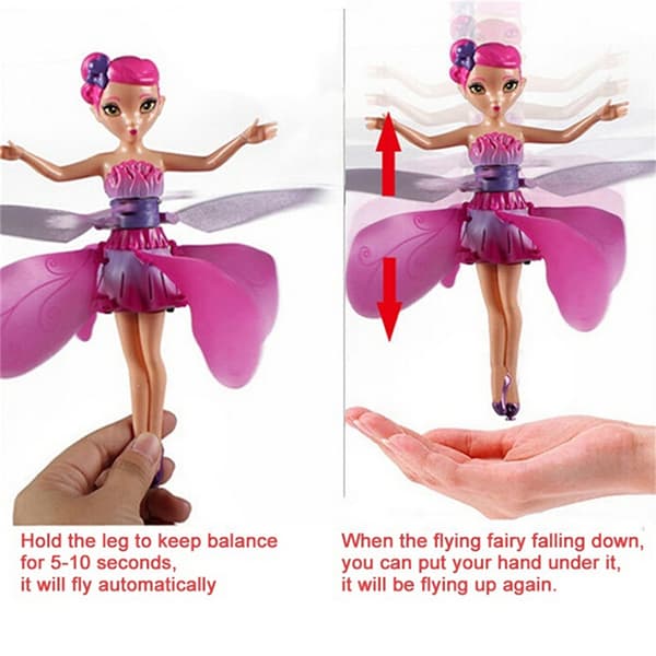 Ny infraröd induktionskontroll Girls Learning Education Flygande Color Random