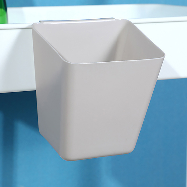 Hängande förvaringshinkar i plast för vagn Portable Bedside Ha White