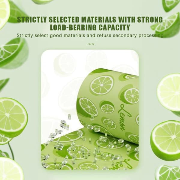 50/100-pack limegröna mönstrade soppåsar A7 30PCS