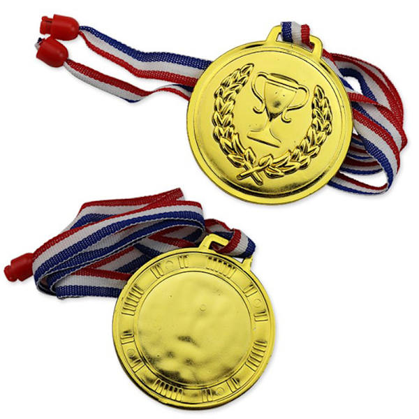 Guldprismedalj Vinnare Belöningstävling Priser Prismedalj f