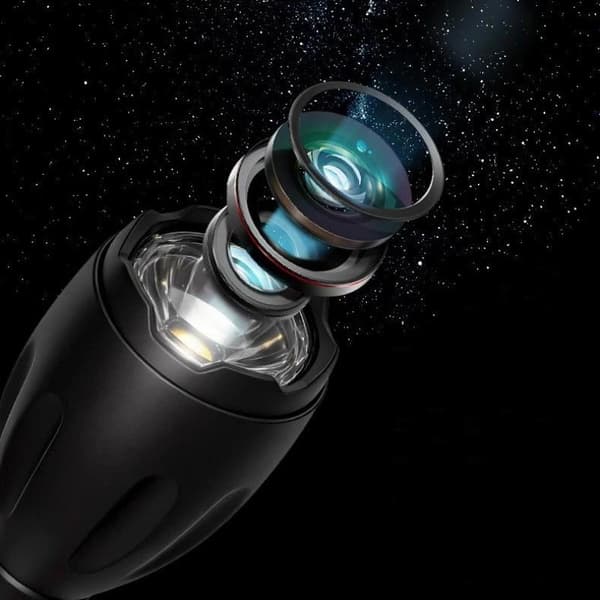 Mini Galaxy Stjerneprojektor 2-i-1 Atmosfære Natlys Soveværelse A3