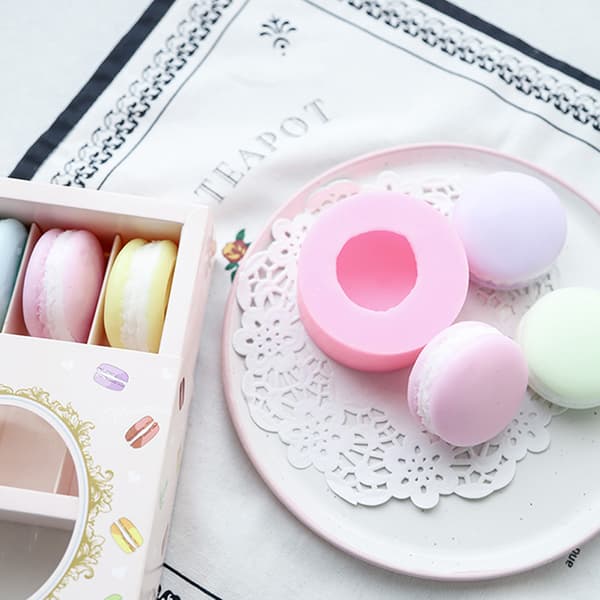 DIY-ljusformar för ljustillverkning Dessert aron Muffin Cup Cake M
