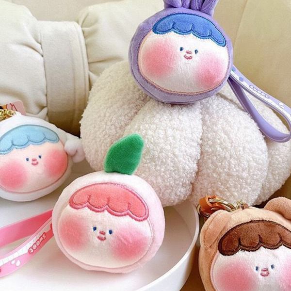 Pehmoavaimenperä Lovely Fruit Style Cartoon Doll Pehmolelu pehmeä A2