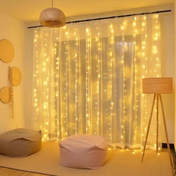 3*3M paristo-LED-valosarja USB-keijuvalot seppele Uusi Warm Light