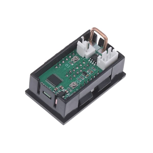 4-siffrig 5-tråds mini digital voltmeter ammeter DC 100V 10A Voltm