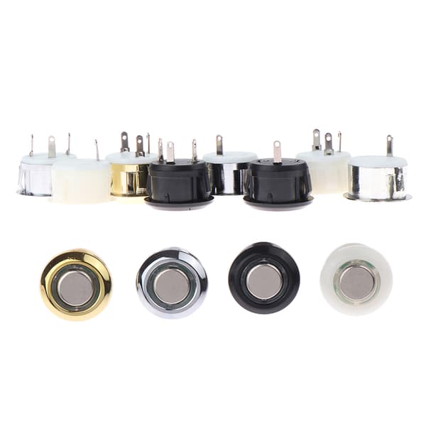 Touch Head Induksjonsbryter For LED Strip DIY Sengeskap Cabine Chrome Three Legs
