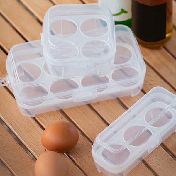 Utendørs eggeboks Oppbevaringsboks Bærbar Camping Bruddsikker E