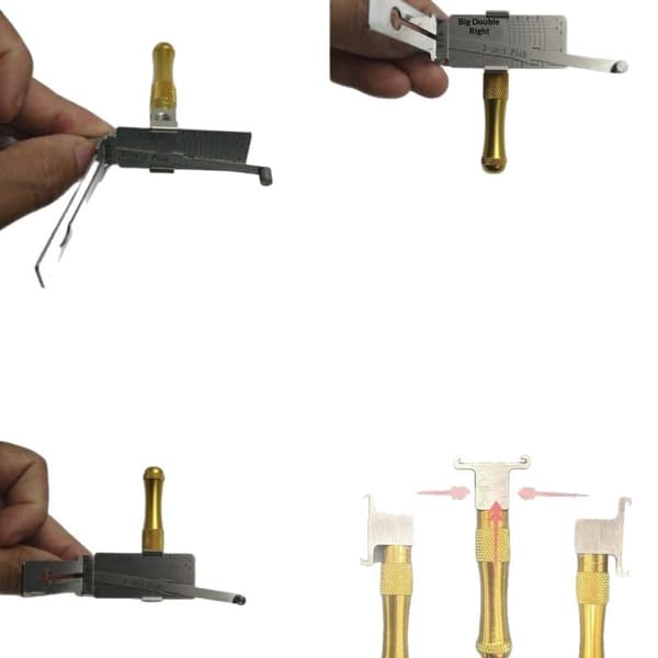 Multifunksjonell 2-i-1 kraftspak universell flervinkelalternativ 1Pcs