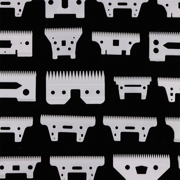 2-hulls stagger-tooth keramisk bevegelig blad trådløs klipper Rep A9
