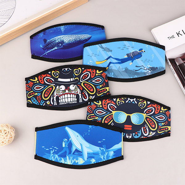 1 Stk Dykke Snorkelmaske Stropp Cover Comfort Polstret Beskyttelse 3
