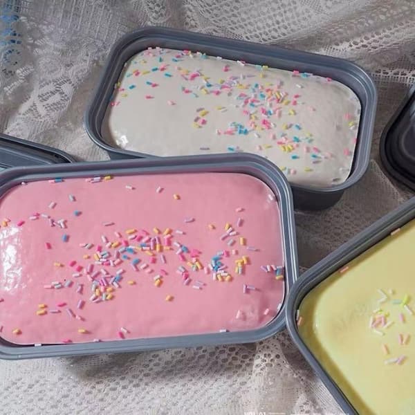 Sticky Box Cream Cake Legetøj Langsom Rebound Fidget Legetøj 1Pc Random