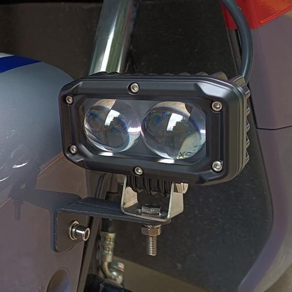 1/3 sæt motorcykel spotlight holder universal justerbar LED forlygte