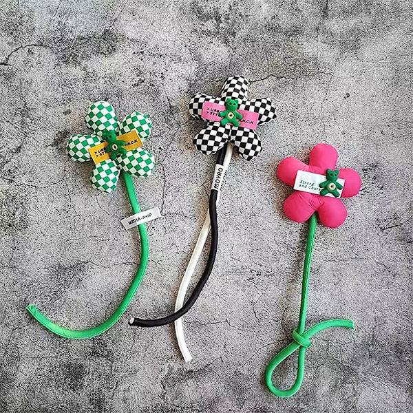 Blomstersøljer Bjørn Dukke Anheng Bag Dekor Lapel Pins Merker B A