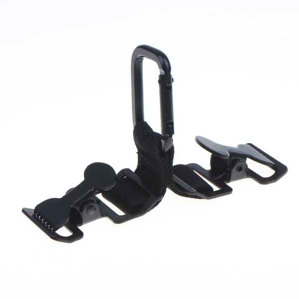 1 stk hanskeholder brannmannshanskestropp grønn grå arbeid plastic single clip