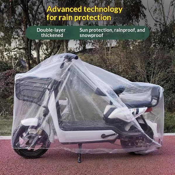5 st regntät vattentät cykelöverdrag dammtät motorcykel C A2