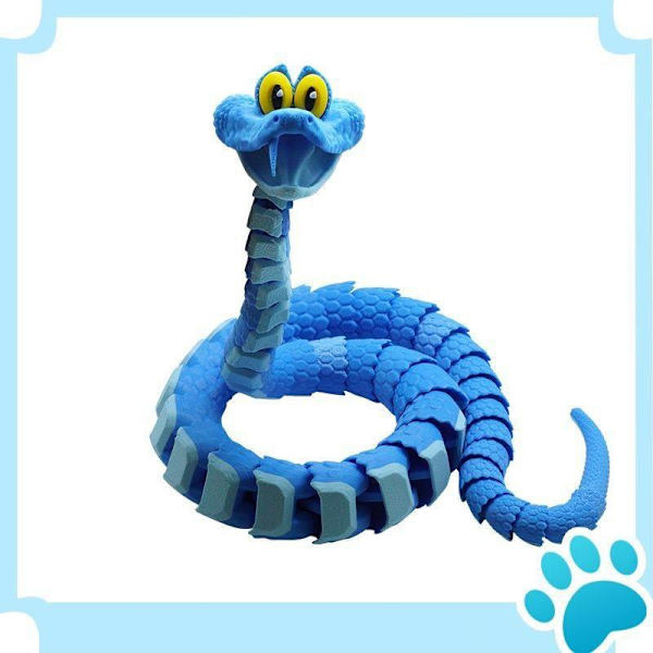 Zootopia 2 Gary Orm 3D-printad ledad modellleksak rörlig 68cm