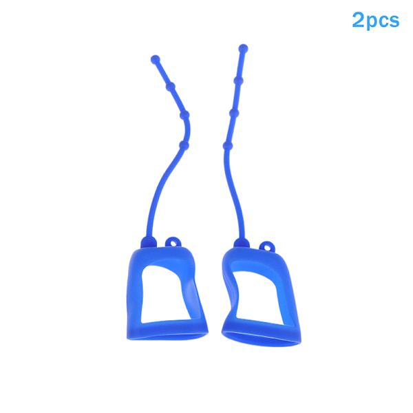 2 kpl silikonipullon suojus pullon suojus pullon suojus Sili Blue 2Pcs