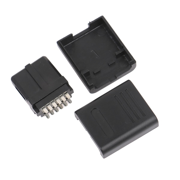 1 set för NGC SNES N64-kontakt hanekabel 12-stifts multi