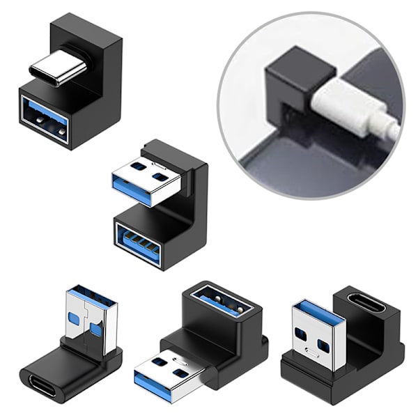 USB 3.0 Type C -sovitin A urostyypin C naarasliitin OTG Co D