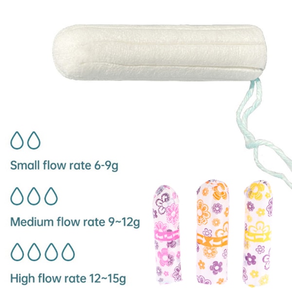 10 STK Sanitærbind Månedshåndklær Menstruasjonstamponger Dame Dail L