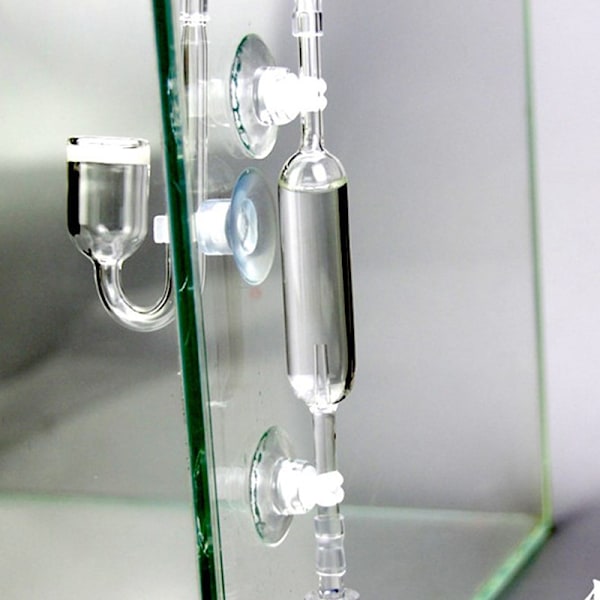 Akvarium CO2-bobletæller Water s Fish Tank CO2 Regulator CO2