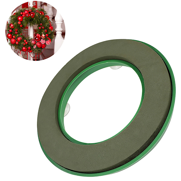 1 stk rund kransbase blomsterskumringer blomsterkrans blomsterar Green