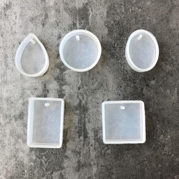 Ny Creative DIY Silikonform UV Lim AB Vanndråper Diamon 1set