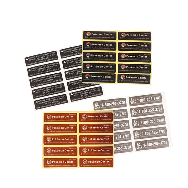 10 ark erstatningsmærkater til GBA GBC GBP GBA SP Gam A4