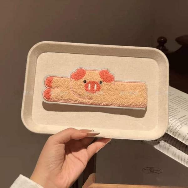 e Djurtvättlapp Broderi Magisk Tejp Hårband För Smink Washi A2